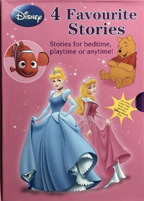 Disney Stories Winnie The Pooh Sleeping Beauty Cinderella Finding Nemo Book Set