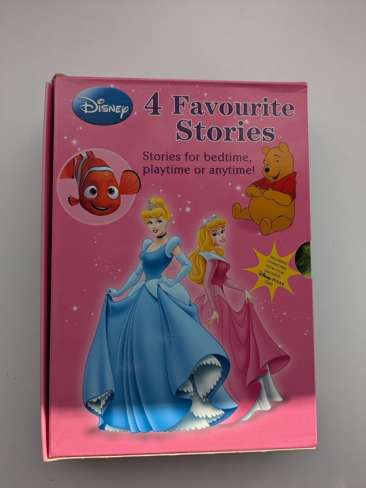 Disney Stories Winnie The Pooh Sleeping Beauty Cinderella Finding Nemo Book Set