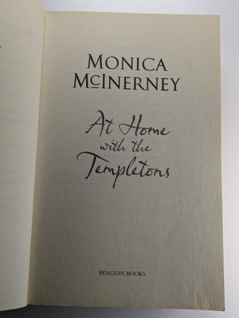 At Home With The Templetons - Monica McInerney
