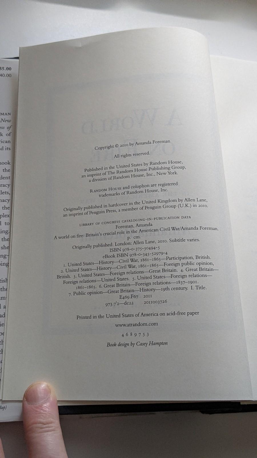 A World on Fire: Britain's Crucial Role in the American Civil War