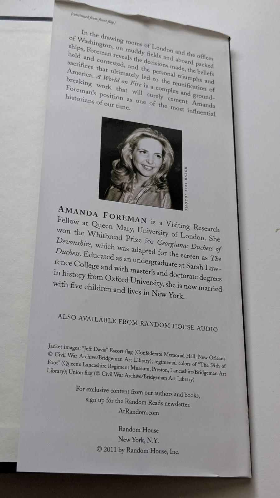 A World on Fire: Britain's Crucial Role in the American Civil War