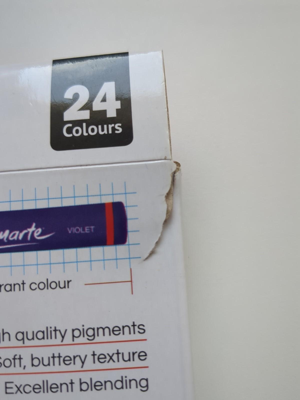 Mont Marte Oil Pastels 24 Colours Soft Texture Great Blending