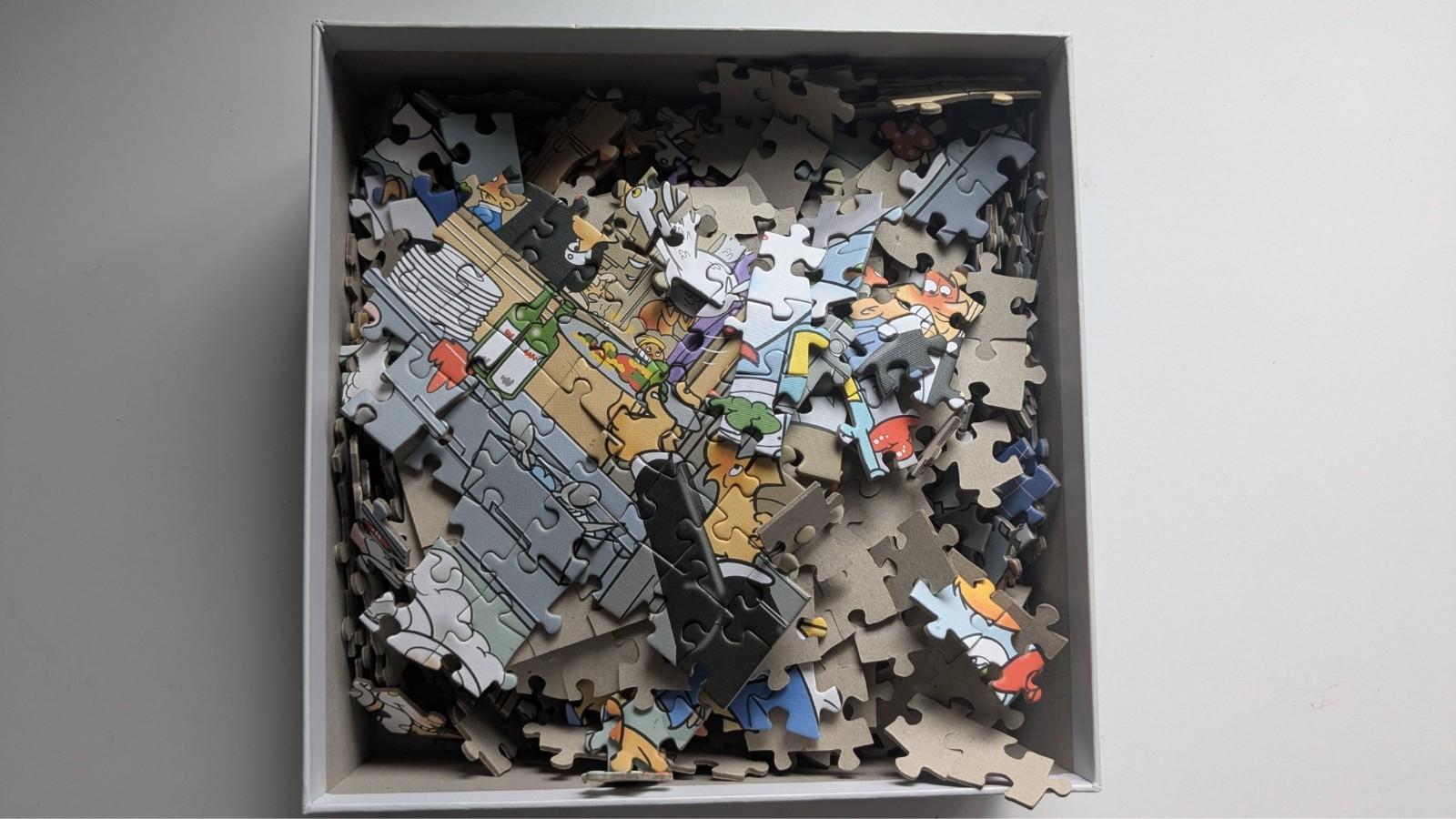 Goliath Wacky World Jigsaw Puzzle - "Kitchen" - 1000 Pieces - Cartoon Chaos