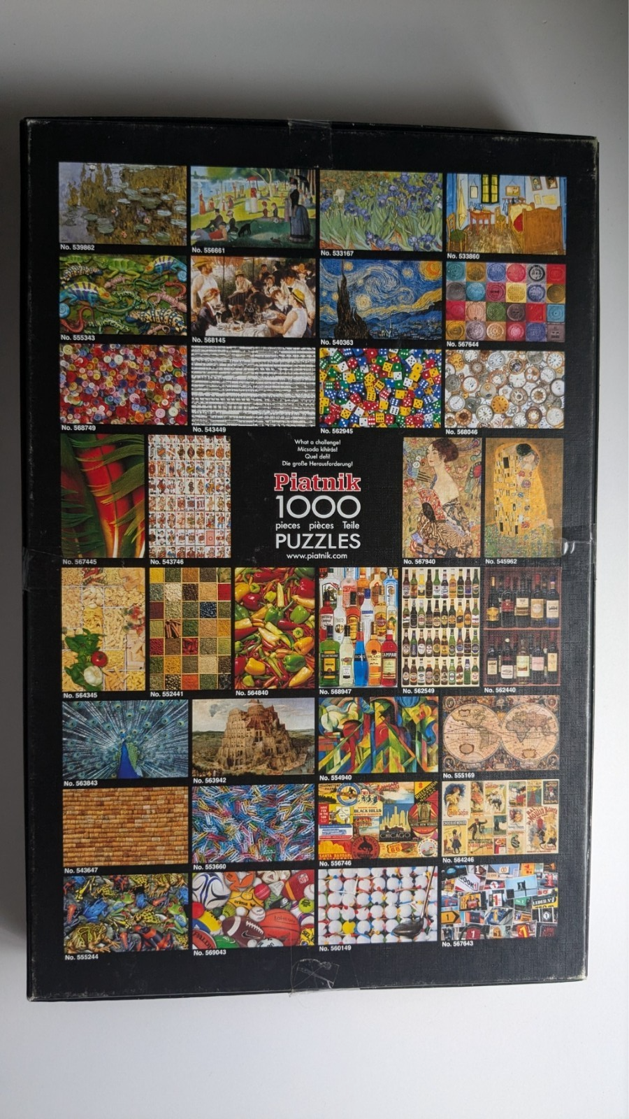 Piatnik 1000 Claude Monet The Water Lily Pond Jigsaw Puzzle