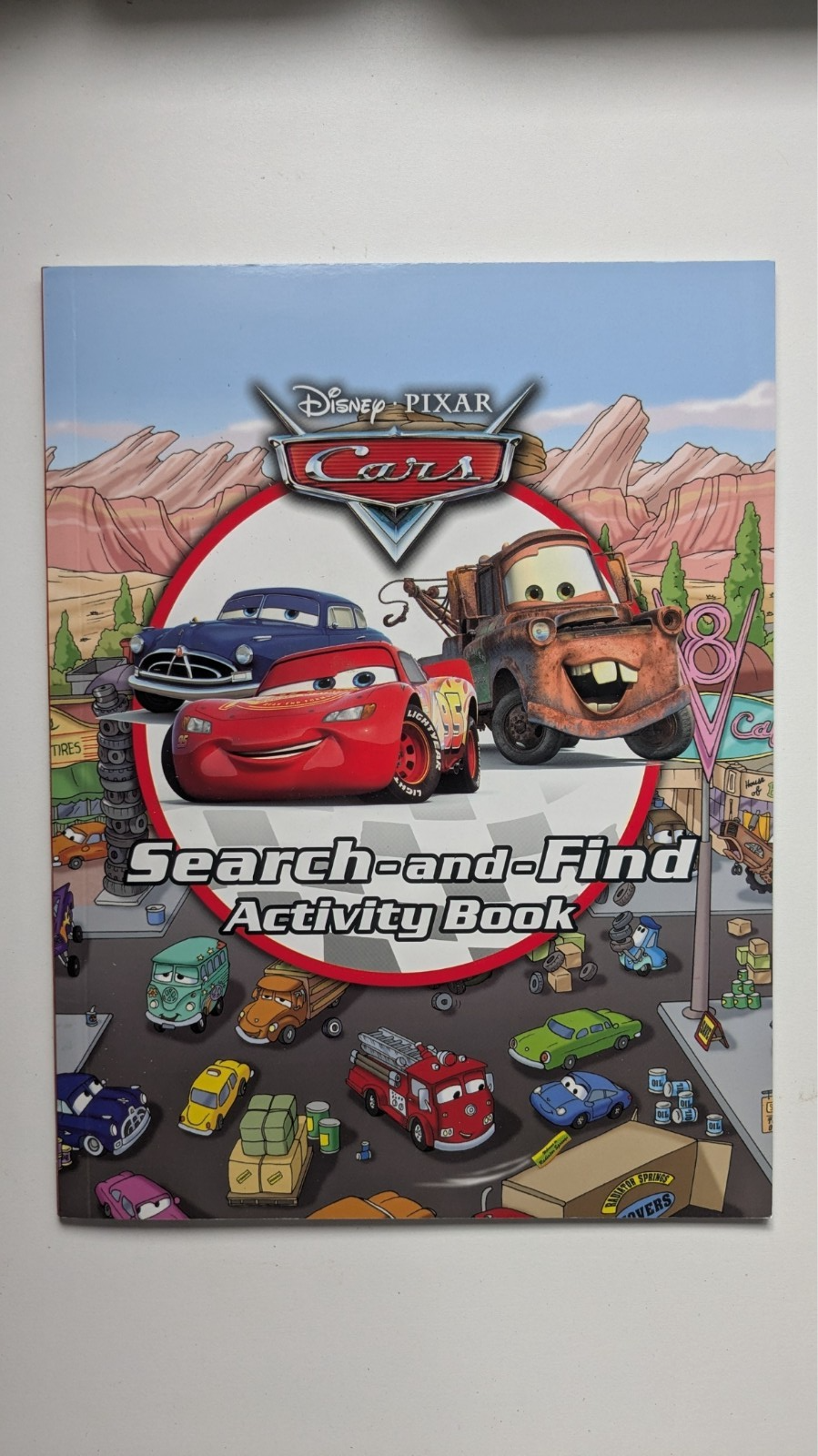 Disney Pixar Cars Search and Find Puzzle & Activity Book Set