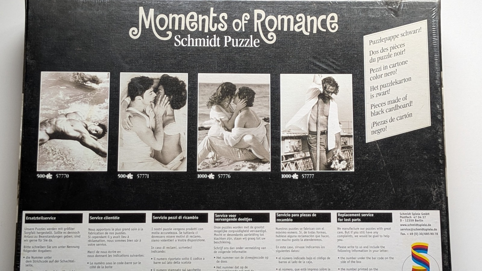 Moments Of Romance - Schmidt 1000 Piece Puzzle, Vintage