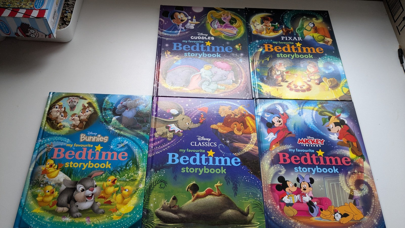 Disney Bedtime Storybook Collection Hardcover Books