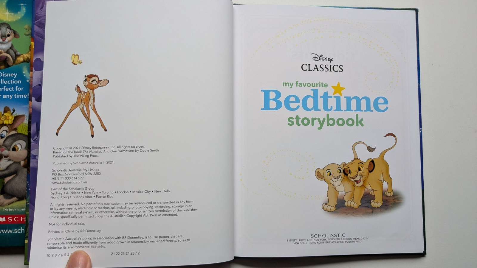 Disney Bedtime Storybook Collection Hardcover Books
