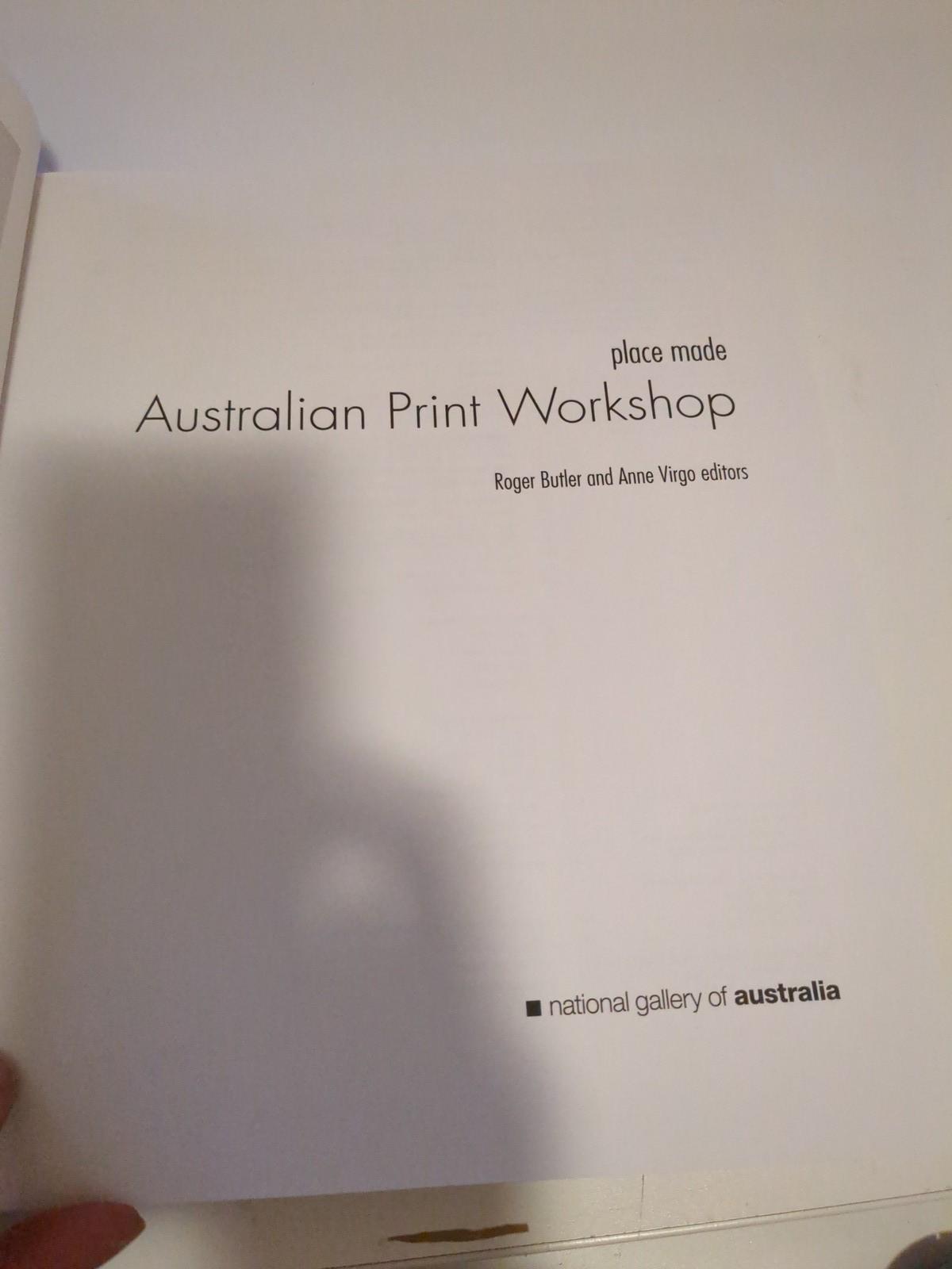 Art Book: Australian Print Workshop