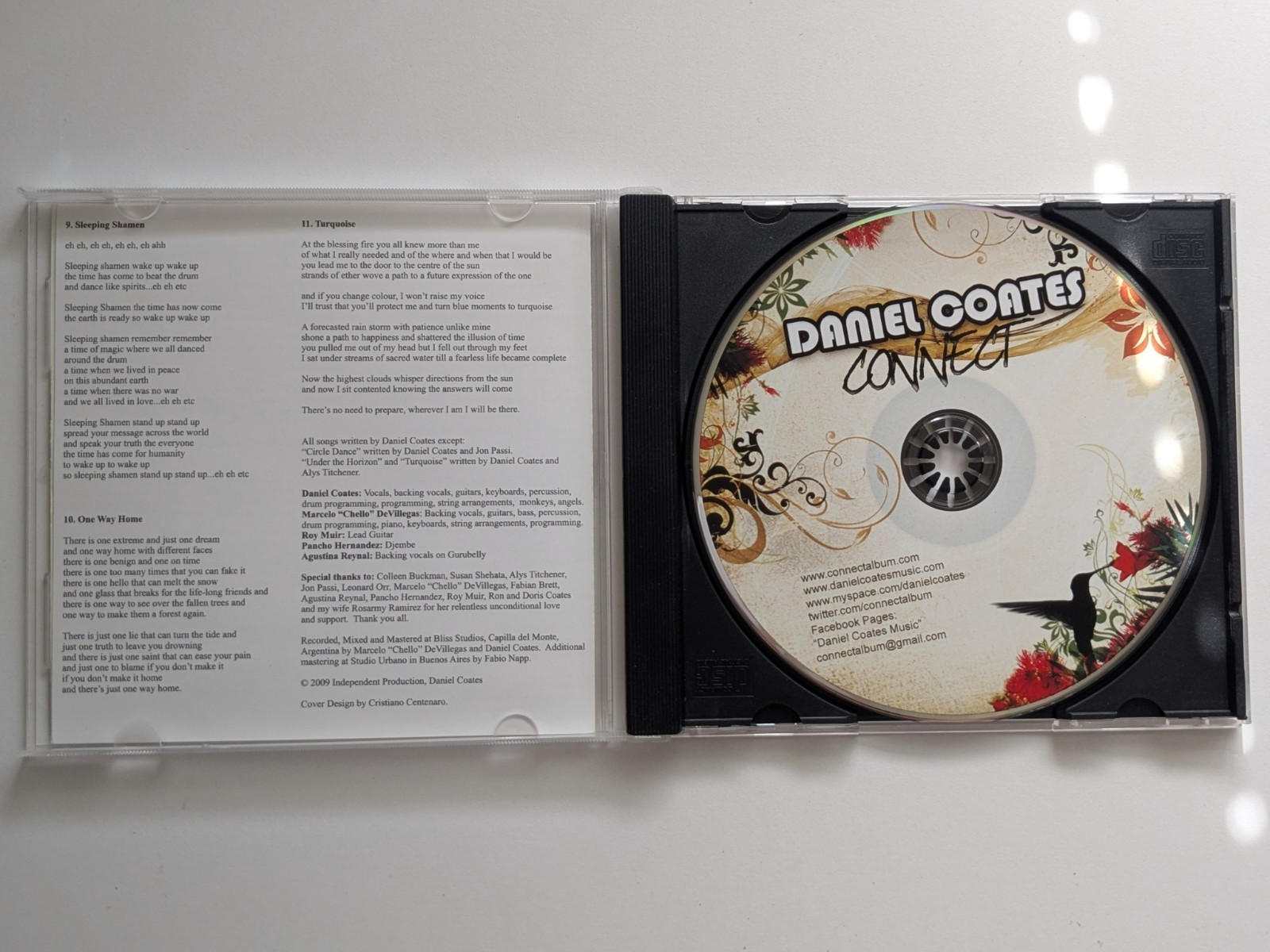 Daniel Coates Connect CD