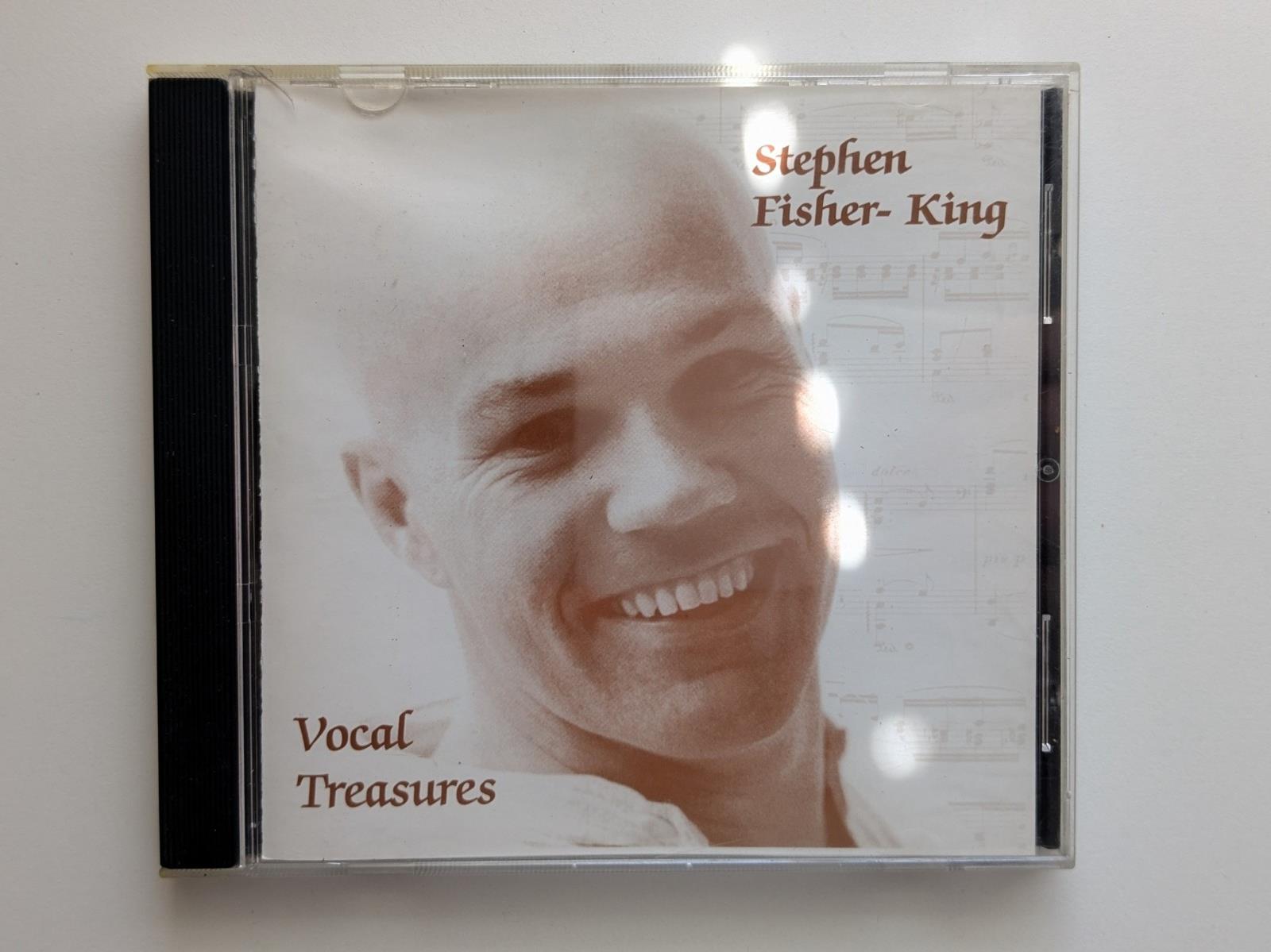 Stephen Fisher-King Vocal Treasures Audio CD Signed Booklet