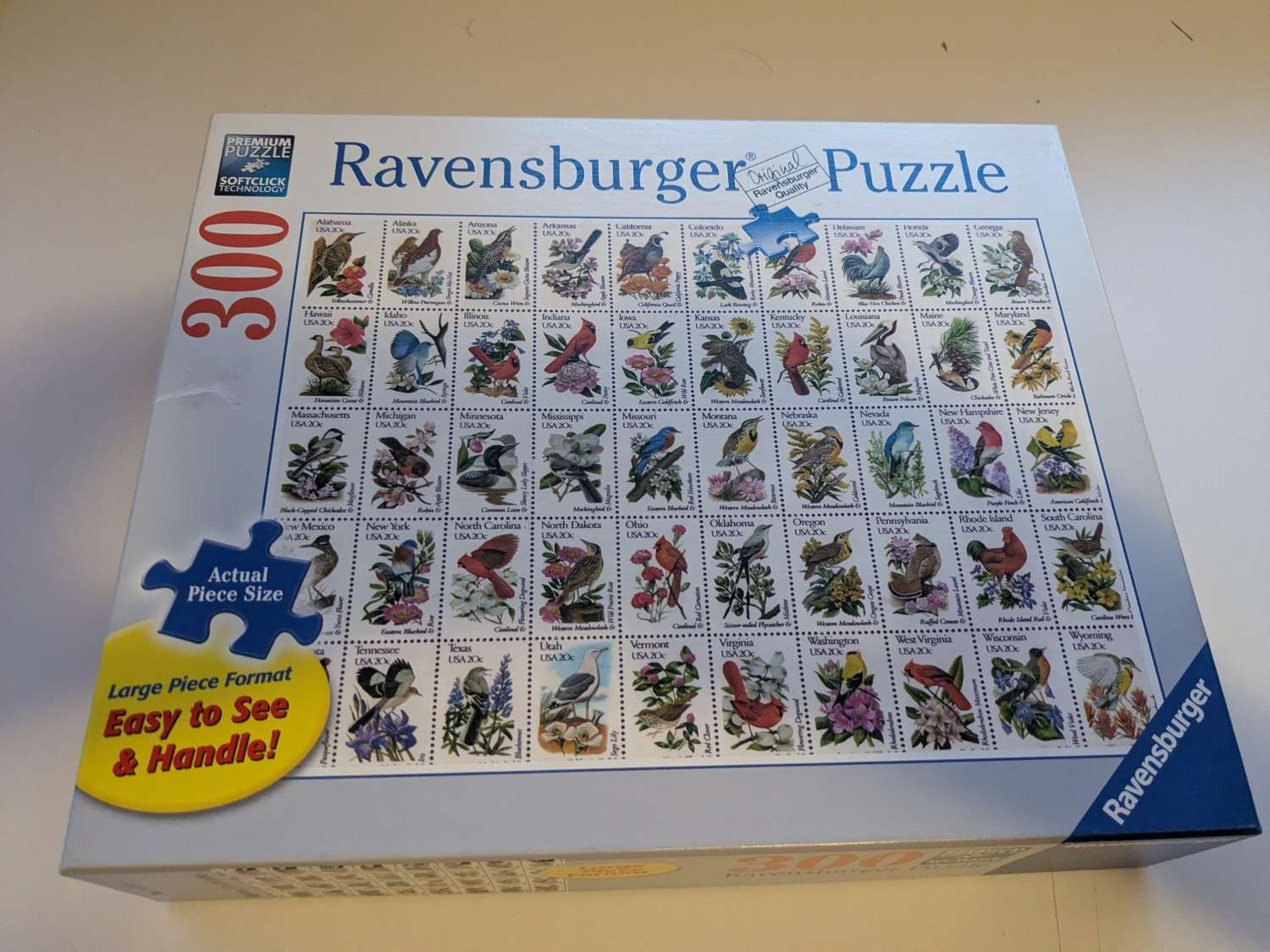 Ravensburger 300 Large PC Birds and Flowers Jigsaw Puzzle
