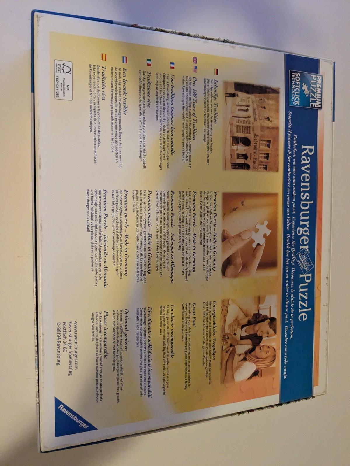 Ravensburger 300 Large PC Birds and Flowers Jigsaw Puzzle