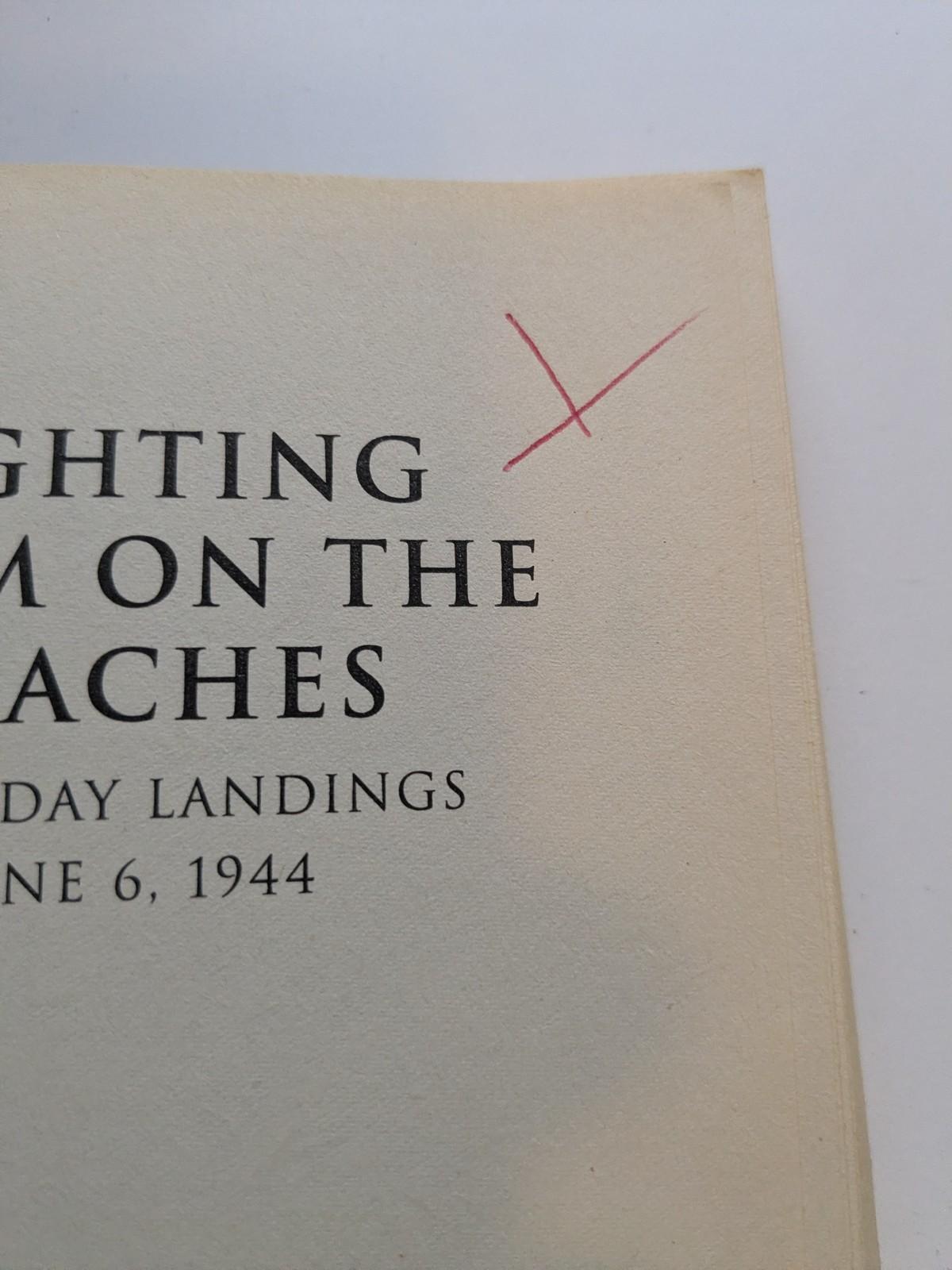 Nigel Cawthorne WWII 2 Fighting On Beaches and D-Day Paperback Books