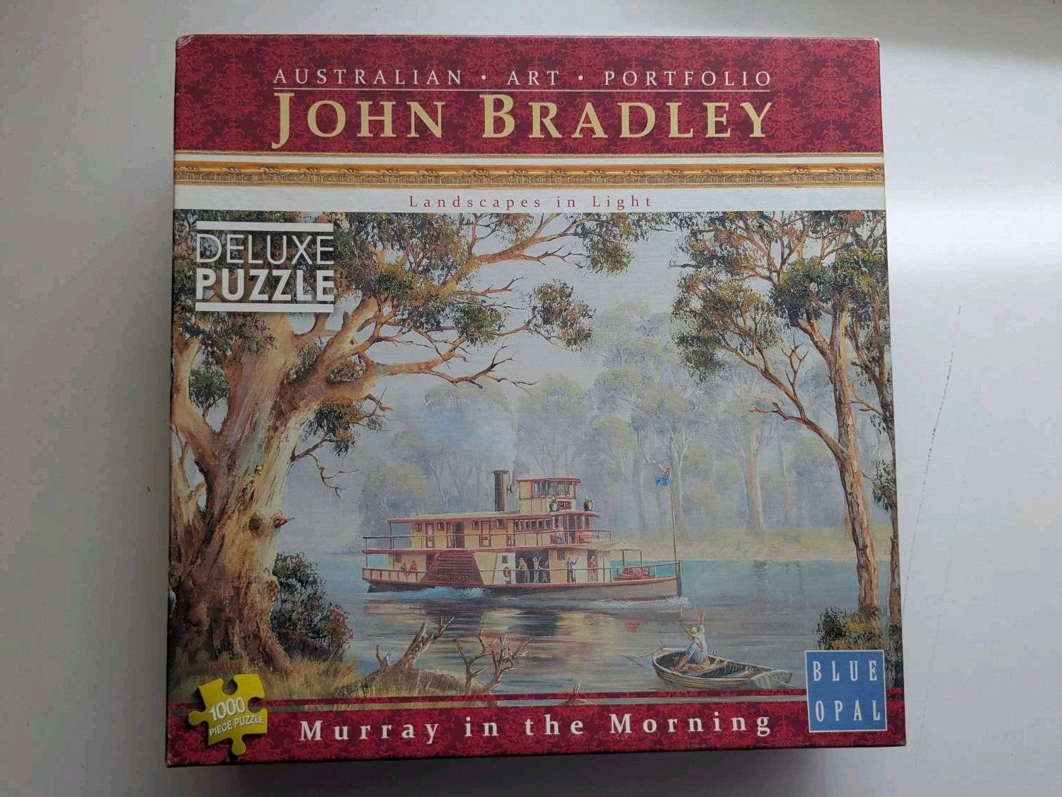 Blue Opal 1000pc Jigsaw Murray in the Morning John Bradley Art