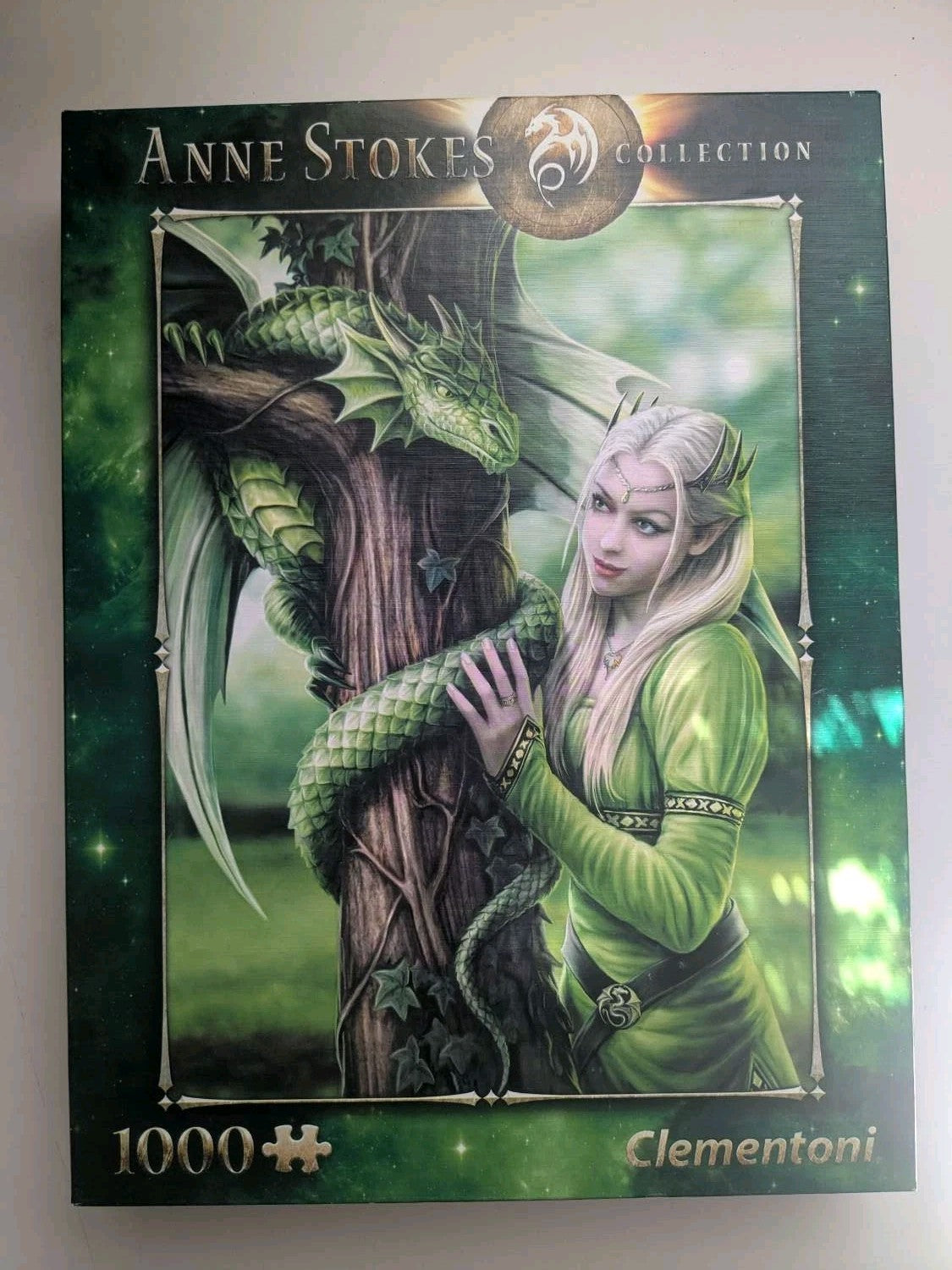 Clementoni 1000 Piece Jigsaw Puzzle Anne Stokes Kindred Spirits Dragon