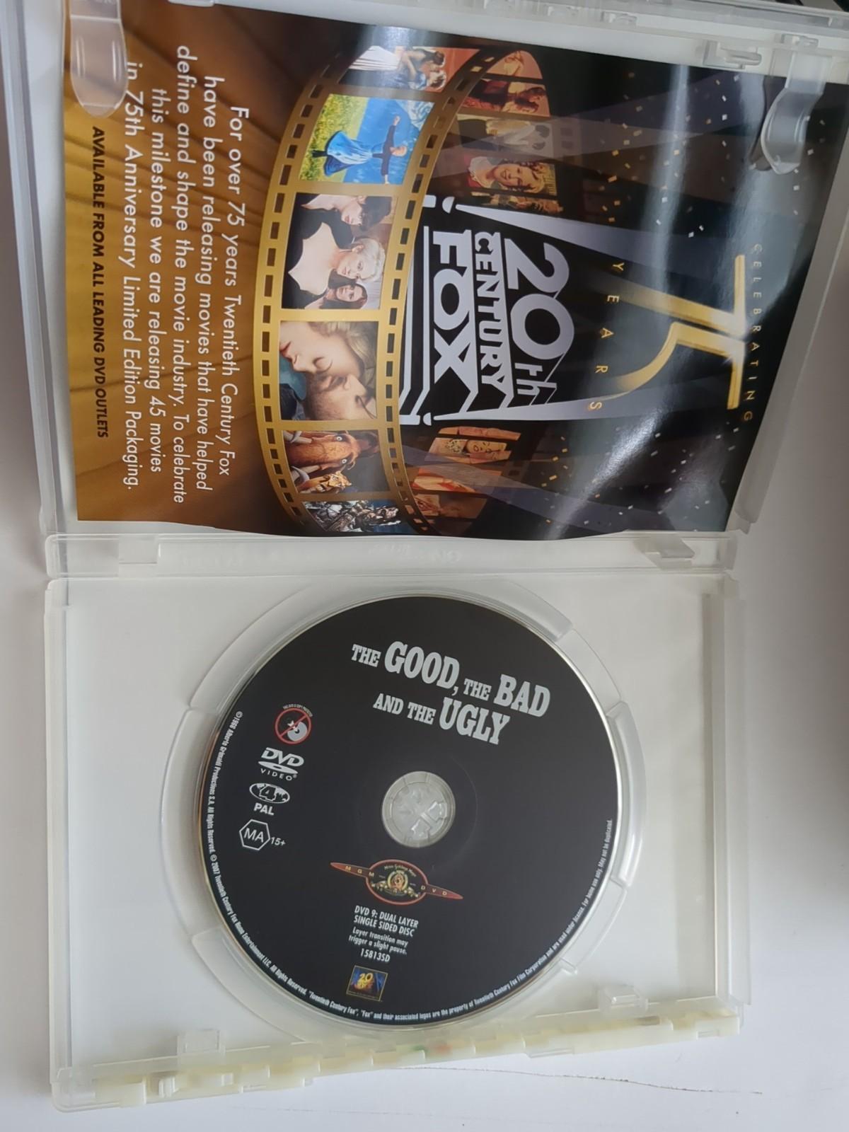 Clint Eastwood The Good The Bad and The Ugly DVD Movies