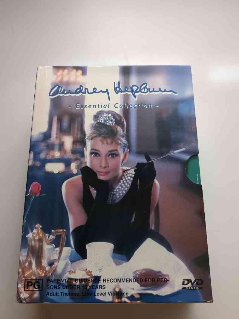 Audrey Hepburn DVD Movie Box Set Breakfast Tiffany's Sabrina R4