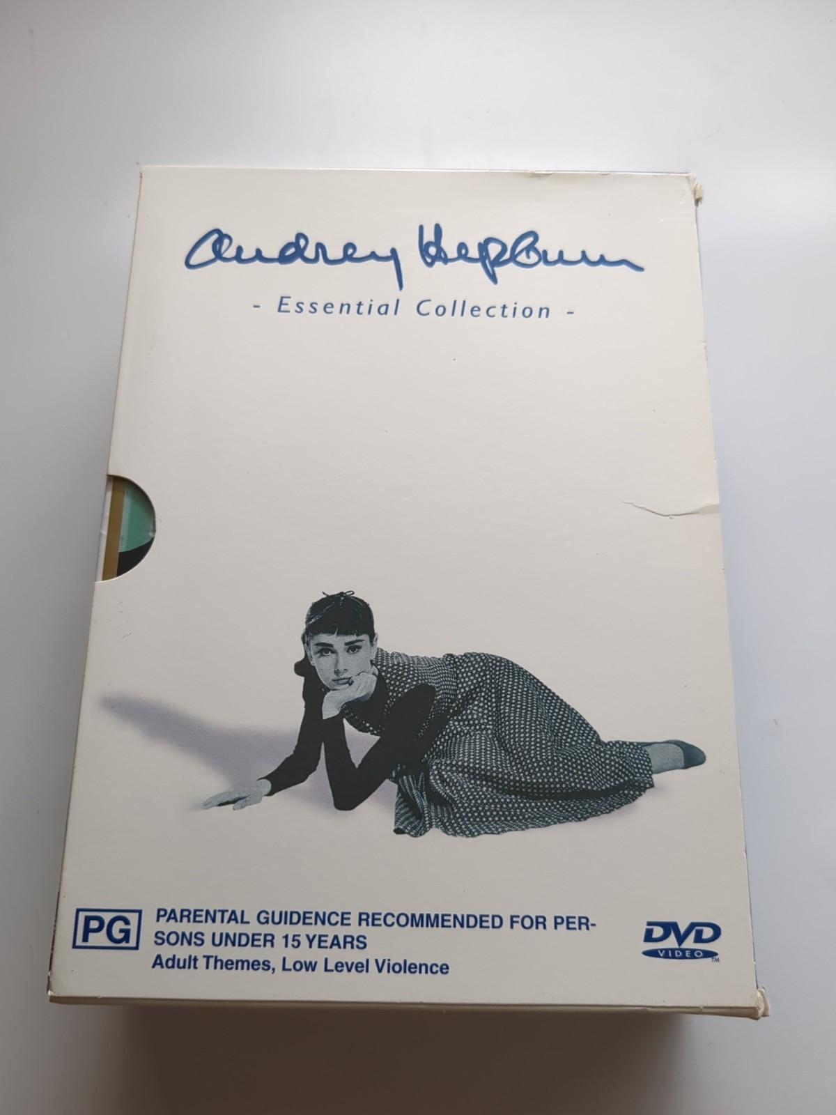 Audrey Hepburn DVD Movie Box Set Breakfast Tiffany's Sabrina R4