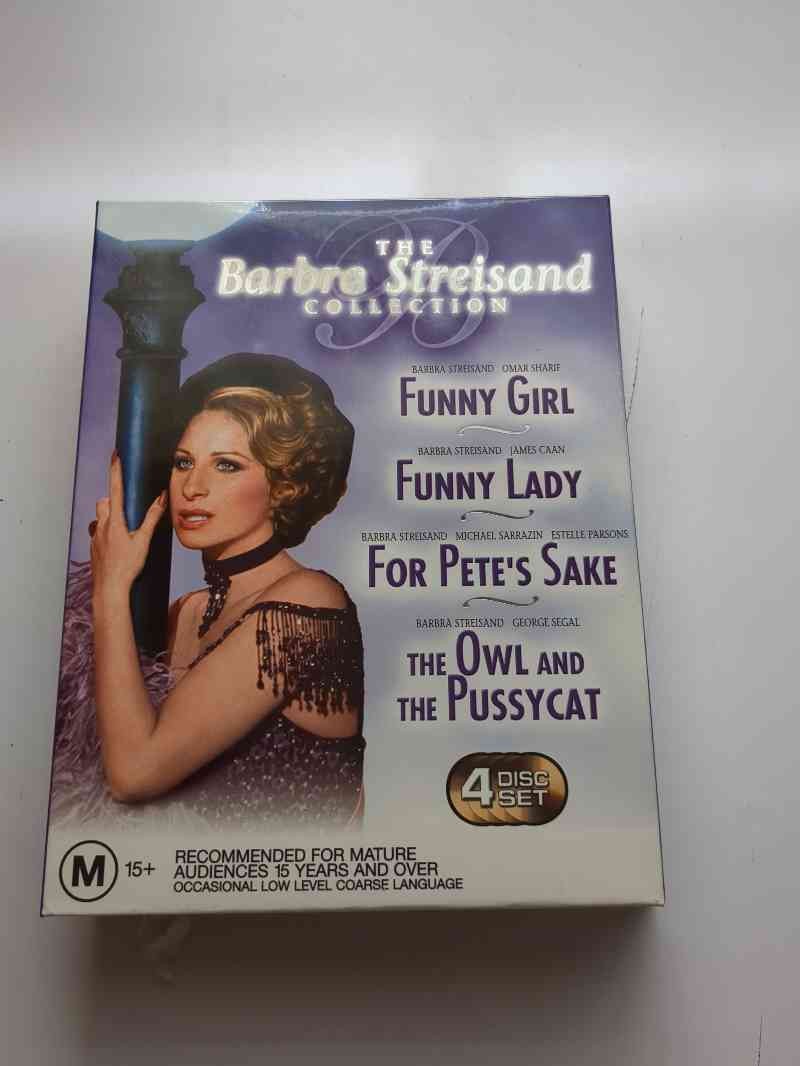 Barbra Streisand DVD Movie Collection Region 4