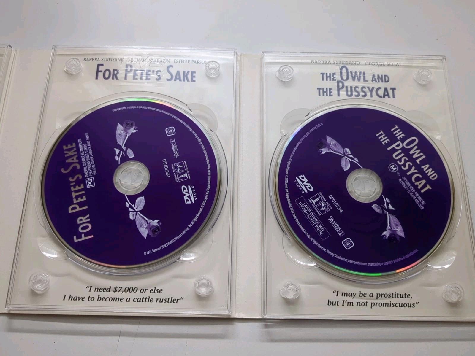 Barbra Streisand DVD Movie Collection Region 4